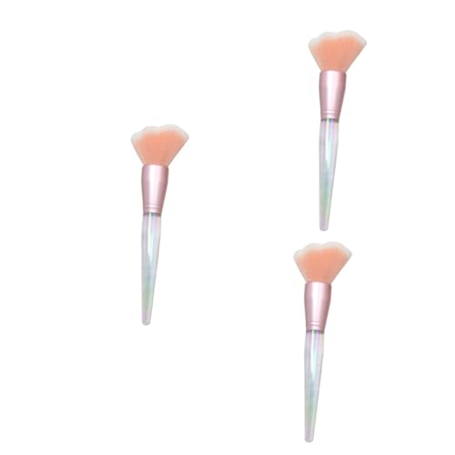 Amosfun 3st Lidschatten Pinsel Kosmetische Accessoires Rouge-concealer-pinsel Schlammbürste Für Das Gesicht Concealer-mischpinsel Lose Kosmetikpinsel Schüttgut Satz Bürsten von Amosfun