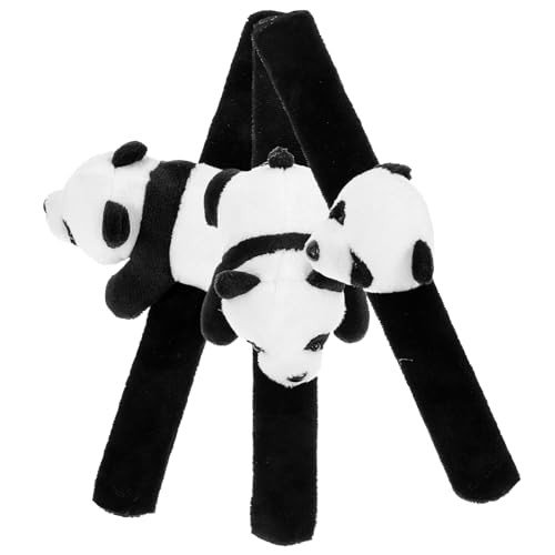 Amosfun 3st Plüsch-slap-armband Babygeschenke Schnapparmband Baby Kuscheltiere Handgelenk-schlagband 3d-slap-bands Kuscheltiere Für Babys Armbänder Schlagen Haarnadel Pp Baumwolle von Amosfun