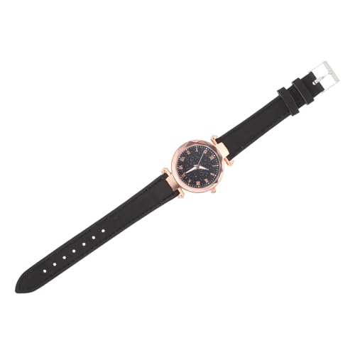 Amosfun 3-teilige Vielseitige Damen-Armbanduhr Elegante Lederuhr Für Damen An Besonderen Tagen von Amosfun