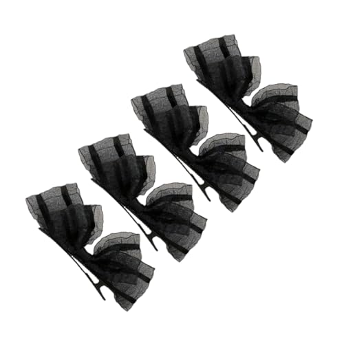 Amosfun 4 Stück Teiliges von Niedlichen Bow Haarspangen Kreative Haarklammern für Frauen Partys und Besondere Anlässe für Outfit von Amosfun
