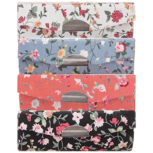 Amosfun 4stücke Lippenstiftetui Mit Spiegel Für Damen Kleiner Lippenstifthalter Organizer Tragbare Kosmetiktasche Aus Hochwertigem Material von Amosfun