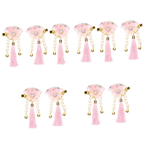 Amosfun 5 Paare Japanische Fan-haarnadel Chinesische Haarspangen Blumenhaarspangen Für Frauen Kimono-haarspange Haarspange Im Japanischen Stil Kinderhaare Mädchen Fräulein Harz Stirnband von Amosfun