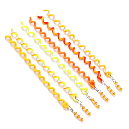 Amosfun 6st Elastisches Haarseil Zubehör Für Spiralhaarwerkzeuge Clip-kopfbedeckung Für Mädchen Haarspange Haarflechtwerkzeug Für Kinder Mädchen-clip Haarspirale Twist Haarspray Kleine von Amosfun