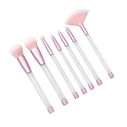 Amosfun 7st Make-up-pinsel Für Frauen Concealer-pinsel-set Foundation-make-up Puderpinsel Gesichts- Make-up-pinsel-set Rouge-pinsel-kit Kosmetikbürste Set. Kristall Handhaben Reisen von Amosfun