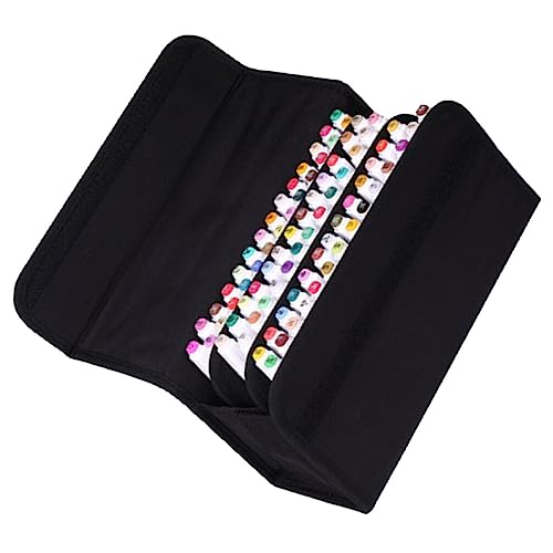 Amosfun Marker Aufbewahrungstasche 80 Slots Tragbare Marker Tragetasche Organizer Mit Schultergurt Schwarz Für Kunst Und Bürobedarf von Amosfun