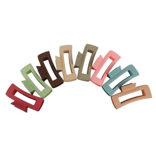 Amosfun 8St Haarnadel für Haarspangen Kieferklemme für Frauen Make-up-Haarspangen Haarschmuck für Damen Haarklammern hair styling Haarkrallen Zubehör für Kopfbedeckungen Harz von Amosfun