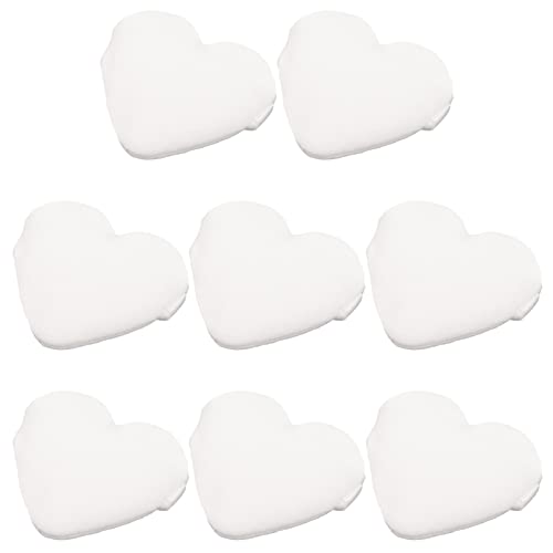 Amosfun 8st Puderquaste Körperschwamm Mischschwamm Make-up-grundlage Baumwoll-foundation-puffs Puste Machen Make-up-puffs Frauen-make-up-puff Kissenpuff Make-up-zubehör Mischen Fussel Weiß von Amosfun