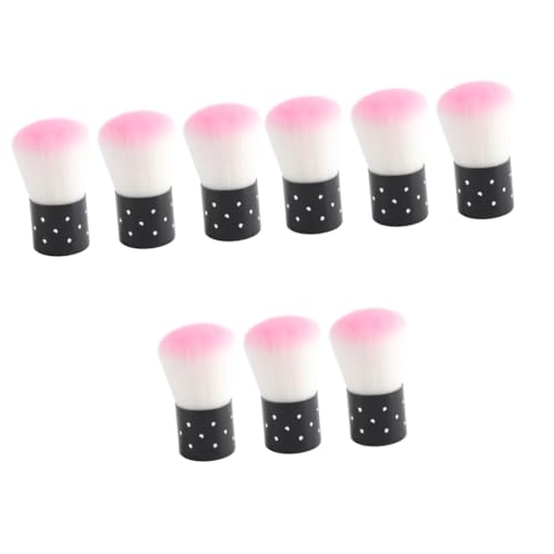 Amosfun 9 Stk Nagelreiniger Nagelkunstpinsel Mit Strasssteinen Make-up-pinsel, Puder Und Rouge Nailart-entferner-pinsel Nailart- Nail-art-pinsel Reinigungspinsel Nagelbürste Sanft von Amosfun