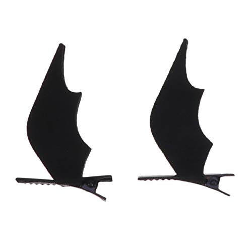 Amosfun Halloween Fledermausflügel Haarspangen Fledermaus Haarklemme Halloween Haarnadel Haarschmuck für Mädchen Frauen von Amosfun