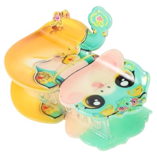 Amosfun Niedliche Cartoon Schlangen Haarspange Festliche Haarklammer für Neujahr und Feiern Stabiler Halt für Frauen Sicheres Material Farbenfrohes Haaraccessoire von Amosfun