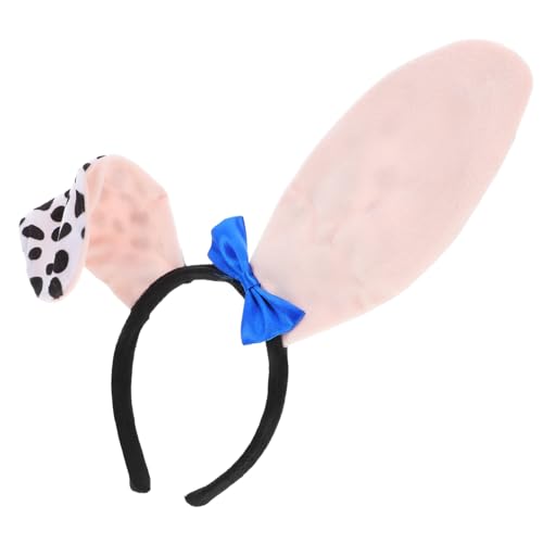 Amosfun Personalisiertes Hundeohren-stirnband Zur Fellpflege Dalmatiner-kostüm-accessoire Für Erwachsene Ohr-bandana Für Partys & Halloween von Amosfun