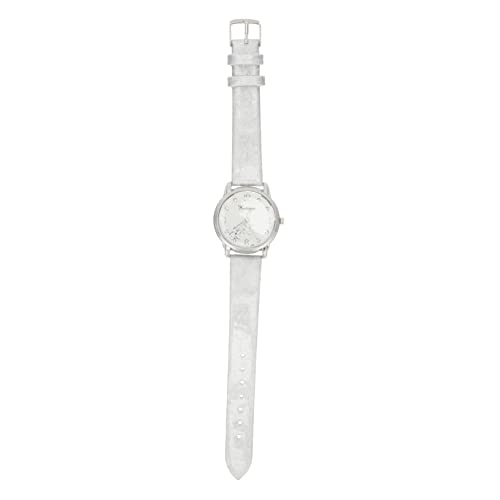 Amosfun Damen Armbanduhr Mit Schickem Design Und Elegant Für Schüler Und Büroangestellte Einfach Und Quarz-Uhr Mit Silbernem Armband von Amosfun