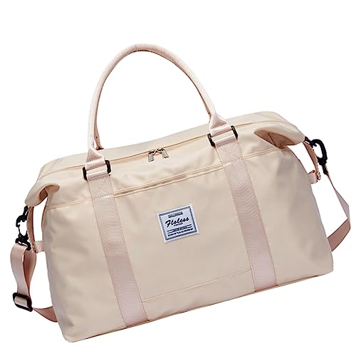 Amosfun Reisetasche Für Mädchen Handtasche Damen Aufbewahrungstasche Reisetaschen Damen Handtasche Fitness Damentaschen Nylon Hohe Kapazität von Amosfun