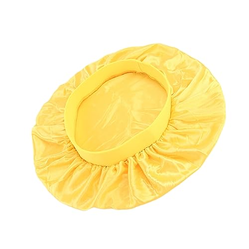 Amosfun Satin-turban Kopftücher Für Damen Haartaschentücher Für Damen Kopfbandagen Für Damen Stretch-stirnbänder Für Frauen Kopfbedeckungen Für Damen Zylinder Breitseite Fräulein von Amosfun