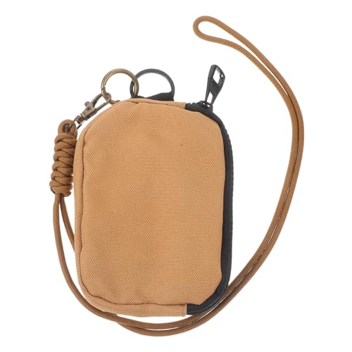 Amosfun Schmucktasche Ausweistasche Kreditkartentasche Kleine Hängende Geldbörse Kleine Tragbare Geldbörse Tragbares Schlüsselkartenetui Mit Reißverschluss Schlüsseletui Brieftasche von Amosfun