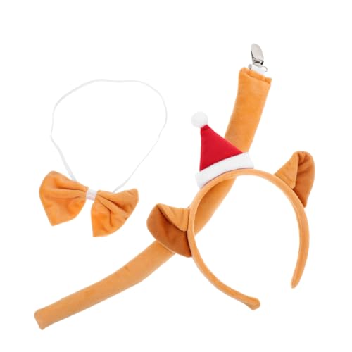Amosfun Set Hautpflege Set Plüsch Stirnband Hautpflege Set Katze Ohren Hautpflege Set Hautpflege Spa Ohren Gesicht Waschen Spa Stirnband Spa Ohren Set Gesicht Weihnachten von Amosfun
