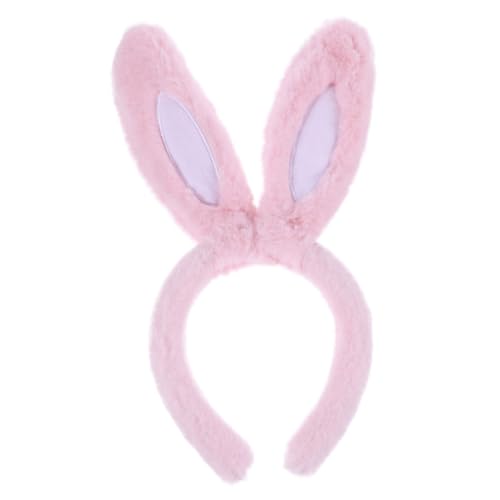 Amosfun Stirnband Haargummis Für Frauen Hair Accessories for Girls Häschen-stirnbänder Für Mädchen Ostern Hasenohren Haarreif Osterhaare Hasen Ohren Lieferungen Erwachsener Plüsch Fräulein von Amosfun