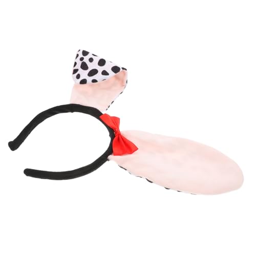 Amosfun Süßes Dalmatiner-kostüm Stirnband Mit Ohren Für Erwachsene Frauen Jungen Und Mädchen Kopfbedeckung Für Party-dekorationen von Amosfun