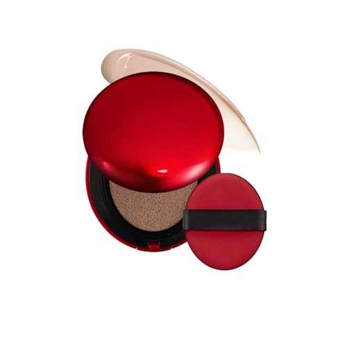 Cushion Foundation Make - up, Koreanische Foundation, Wasserdicht, Grundlagen für reife Haut, Halbmattes 72 - Stunden - Make - up, Dauerhafte Feuchtigkeitsspendende (#24N, 18g) von AmourGlint