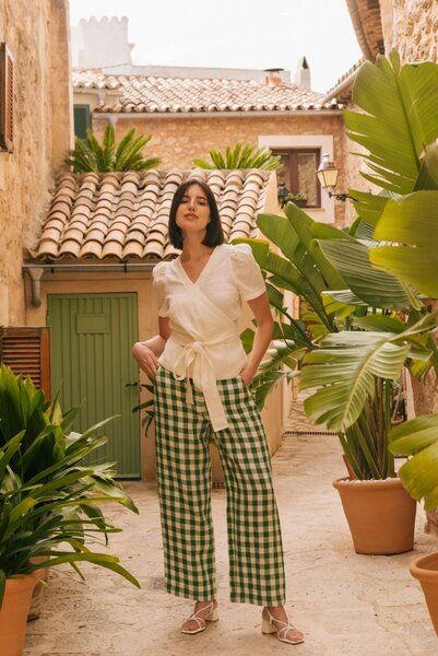 AmourLinen Barbora gerade Leinenhose AmourLinen Barbora gerade Leinenhose von AmourLinen