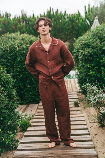 AmourLinen Klassisches leinen pyjama set HARRY AmourLinen Klassisches leinen pyjama set HARRY von AmourLinen