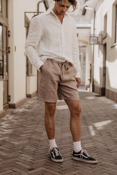 AmourLinen Leinen-Shorts ARES von AmourLinen