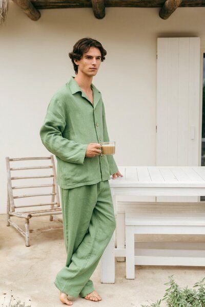 AmourLinen Leinen loungewear set OLIVER von AmourLinen