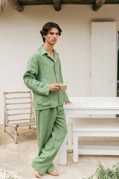 AmourLinen Leinen loungewear set OLIVER von AmourLinen