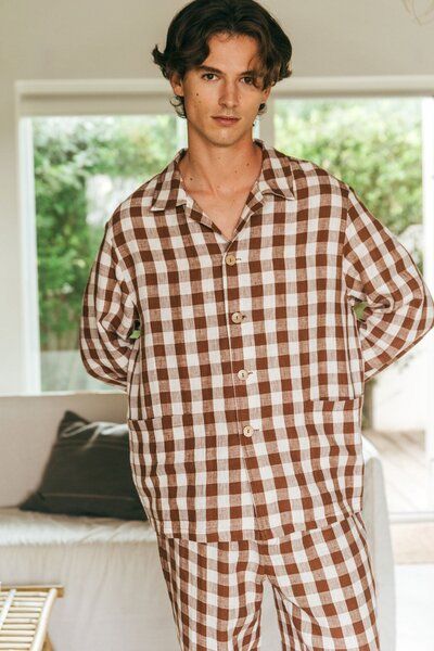 AmourLinen Leinen loungewear set OLIVER von AmourLinen