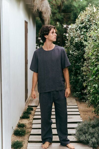 AmourLinen Leinen pyjama set LEO von AmourLinen