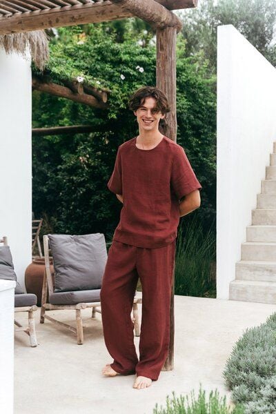 AmourLinen Leinen pyjama set LEO von AmourLinen