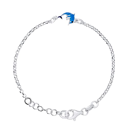 Amours, Bisous & Calins - Armband My Delfin – Silber 925 – 100 % hypoallergen – Größe verstellbar – für Kinder von 2 bis 9 Jahren – Kinderschmuck, One Size, Silber Amours, Bisous & Calins - Armband My Delfin – Silber 925 – 100 % hypoallergen – Größe verstellbar – für Kinder von 2 bis 9 Jahren – Kinderschmuck, One Size, Silber von Amours, Bisous & Calins
