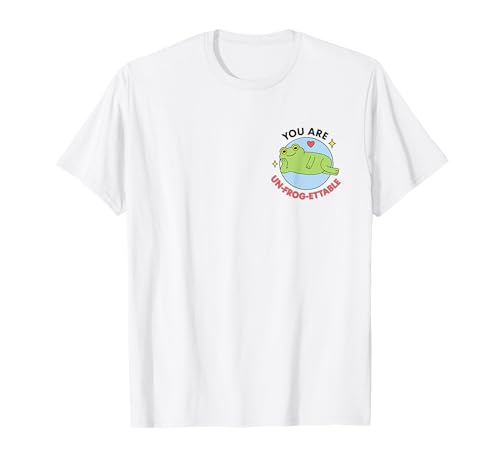 Lustiges Frosch-Wortspiel Unfroggettable Humor für Männer und Frauen T-Shirt von Amphibian Pun Humor