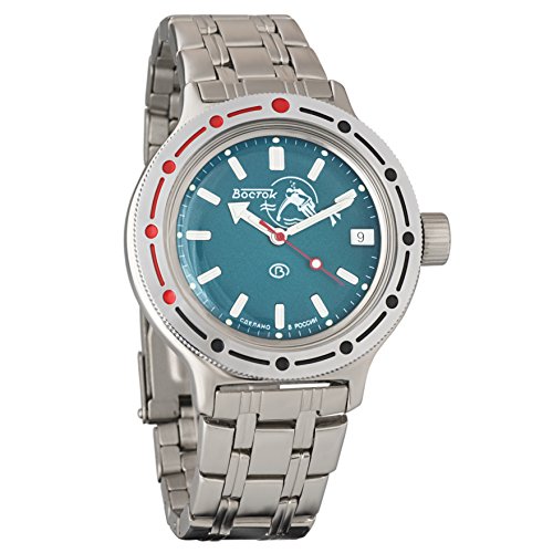 VOSTOK Wostok Boctok Amphibian 2416/420059 Taucheruhr 200m Automatik russische mechanische Uhr aus Russland VOSTOK Wostok Boctok Amphibian 2416/420059 Taucheruhr 200m Automatik russische mechanische Uhr aus Russland von Amphibian
