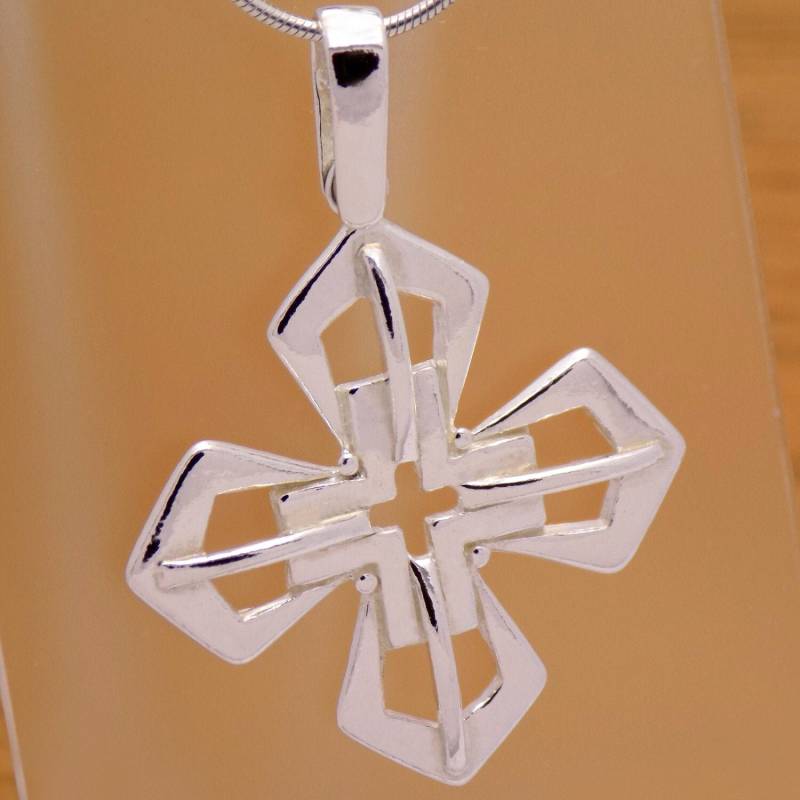 Erstaunliche Massive 925 Sterling Silber Stilvolle Kreuz Anhänger Wunderbare Unisex Elegante Beeindruckende Tolle Handgefertigte Design von AmphoraJewelry