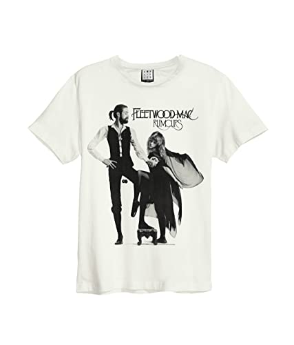 Amplified Fleetwood Mac Rumours Vintage White T-Shirt (XL) von Amplified