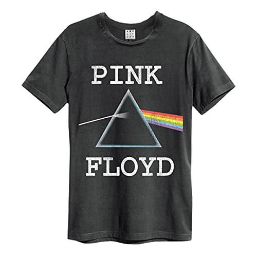 Amplified Herren Pink Floyd-Dark Side of The Moon T-Shirt, Grau (Charcoal Cc), XL von Amplified