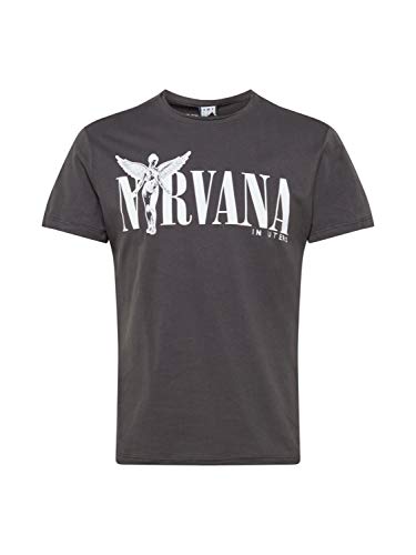 Amplified - Herren Rock Band T-Shirt - Nirvana In Utero (dark grey, charcoal) (S-XL) ... (M) von Amplified