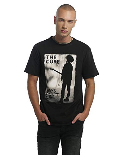 Amplified Herren The Cure-Boys Don't Cry T-Shirt, Black (Black Bk), XXL von Amplified