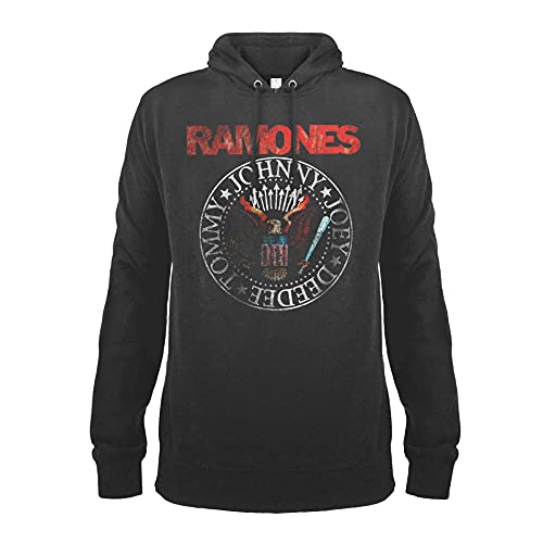 Amplified Hoody Ramones Red Seal Charcoal XXL von Amplified