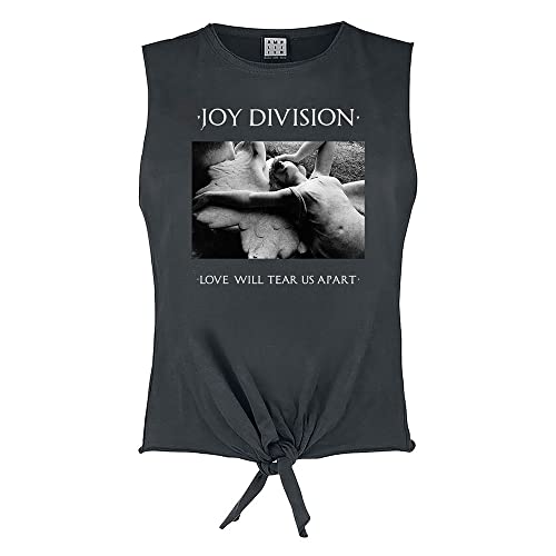 Amplified - Love Will Tear Us Apart Joy Division T-Shirt für Damen, Anthrazit, Small von Amplified