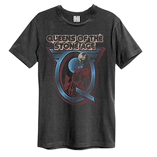 Amplified - Outer Space T-Shirt für Herren/Damen Unisex (XS) (Anthrazit) von Amplified