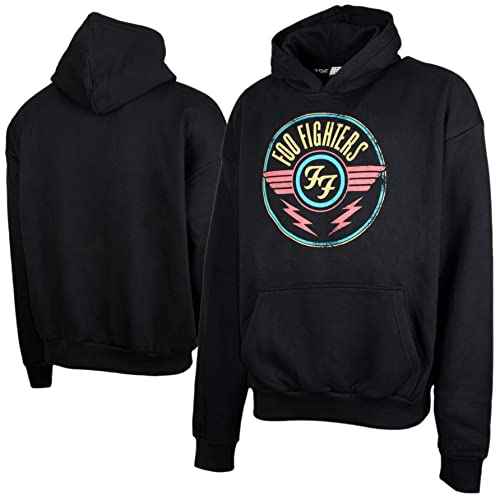 Amplified Oversized Hoodie - FOO Fighters - Air, schwarz, S von Amplified