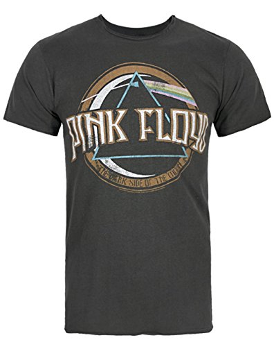 Amplified Pink Floyd On The Run Charcoal Männer-Band-T-Shirt von Amplified