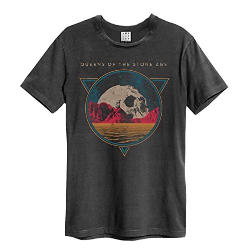 Amplified QOTSA Skull Planet T-Shirt, anthrazit, XXL von Amplified