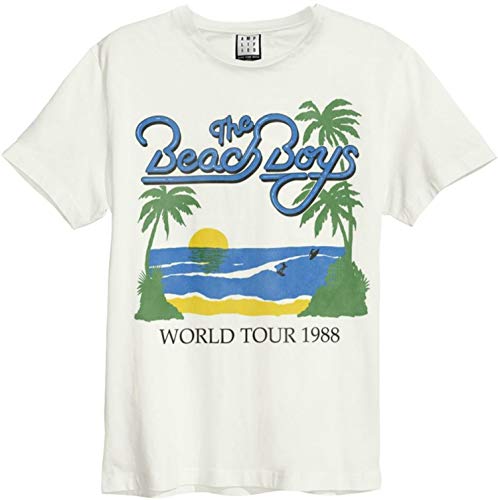 Amplified Shirt The Beach Boys - 1988 Tour Vintage White XL von Amplified