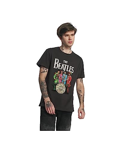 Amplified The Beatles Collection - Lonely Hearts Männer T-Shirt Charcoal XL von Amplified