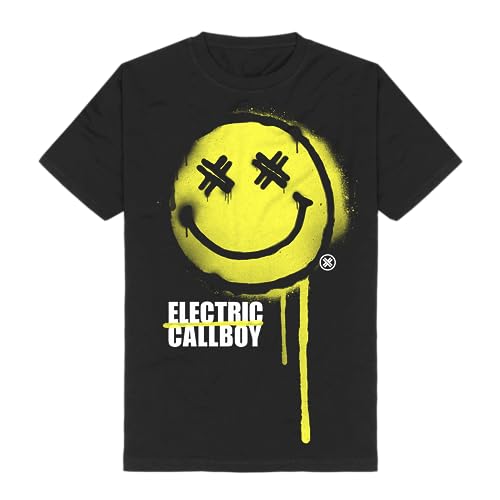 Electric Callboy T-Shirt (M, Spray Smile) von Amplified