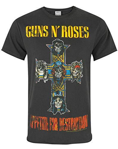 Amplified Guns N Roses Appetite for Destruction Männer Band-T-Stück T-Shirt von Amplified