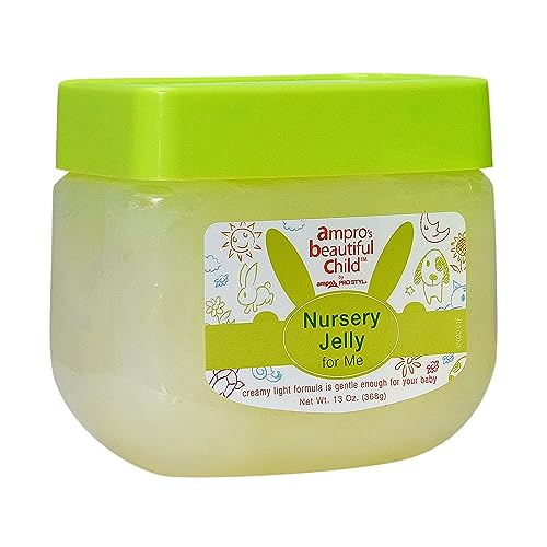 Ampro Beautiful Child Nursery Jelly – 100 Percent White Petroleum – Soft and Light Conditioner Formula is delicate on Baby's Hair and Skin – Hydrates and Moisturizes for Supple Effect – 368 g von Ampro